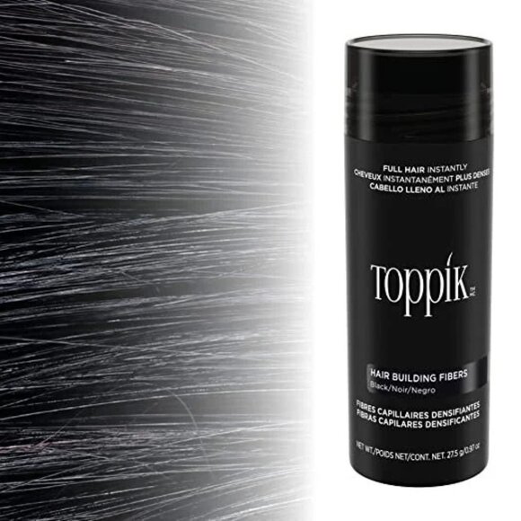 3 BOTTLES of TOPPIK 27.5g Hair Fibers, All Colors, 100% Authentic, Free Shipping - Picture 3 of 13